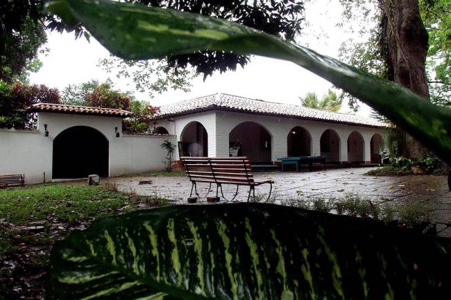 La Casa Antigua de Hacienda, más conocida como Casa Paragüitas, está ubicada en inmediaciones al Jardín Botánico Eloy Valenzuela. (Foto: Archivo / VANGUARDIA LIBERAL)