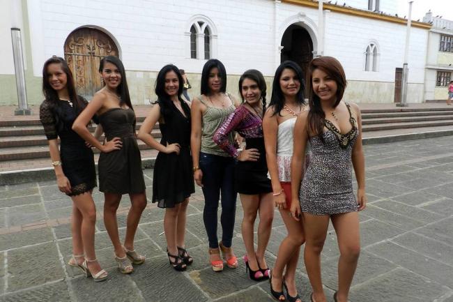 Las jóvenes más bellas de Floridablanca concursarán este año por la corona de Miss Belleza Real 2015 a realizarse a finales de septiembre(Foto: Archivo / VANGUARDIA LIBERAL)